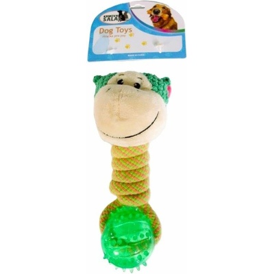 TPR Preťahovadlo loptička opička 20 cm