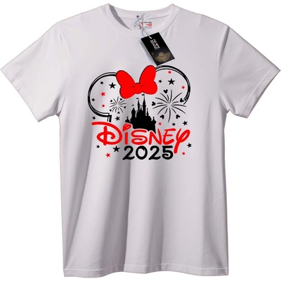 NOONEBRAND Тениска Disney Minnie панделка 2023 - XS, White