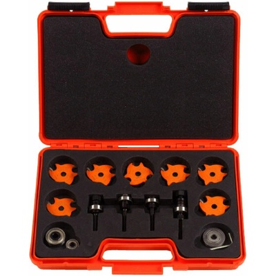 CMT Orange Tools CMT Sada tanierovej drážkovacej frézy s ložiskami 923.001.11