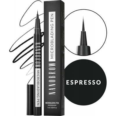 Nanobrow Microblading Pen Precizní líčení obočí s perem na obočí Espresso 1 ml – Zbozi.Blesk.cz