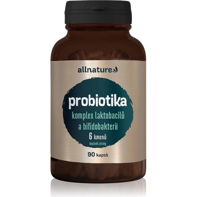 Allnature probiotika Komplex laktobacilů a bifidobakterií 90 kapslí