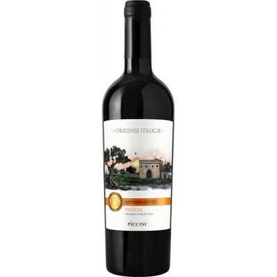 Piccini Origenes Italicae Puglia IGT Appassimento 15% 0,75 l (čistá fľaša)