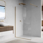 SanSwiss Параван за душ кабина, златист цвят, SanSwiss Easy STR4P, 70x200 см (STR4P0701307)