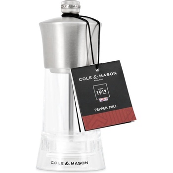 Cole & mason Акрилна мелничка за пипер BROMLEY - 15 см (Cole-&-Mason-H-243007)