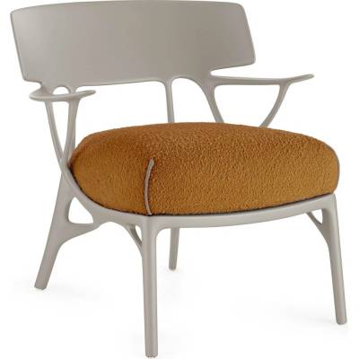 Kartell A.I. šedá / oranžová
