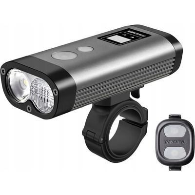 Ravemen PR-2000 LED 2000 lm USB predné čierne