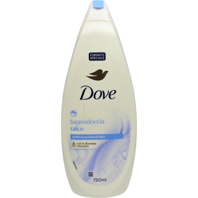 Dove душ гел и пяна за вана, Talco, 750мл