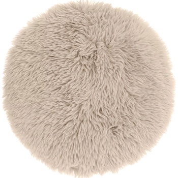 Textilomanie Okrúhly vankúš MATS 40cm svetlo sivý 40x45