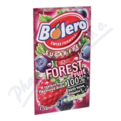 BOLERO Forest fruit inst.nápoj bez cukru 8 g