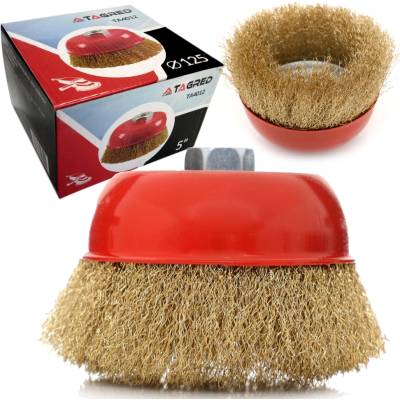 Tagred Медна телена четка, предна 125 mm M14 TA4012 (TA4012)