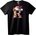NOONEBRAND Тениска Коледна буква R - 6XL, White