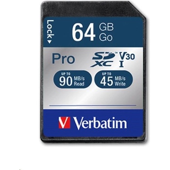 Verbatim SDXC UHS-I U3 64GB 47022