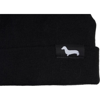 KAŠMIR pletená dětská zimní čepice ZD06 all black