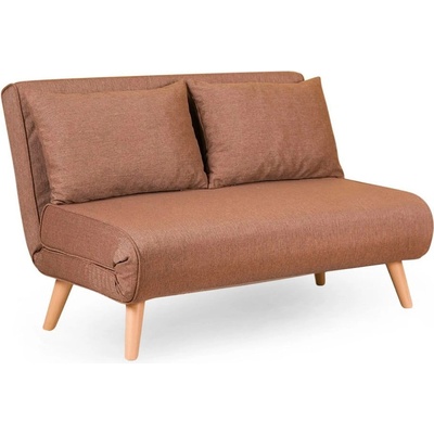Hanah Home Кафяв разтегателен диван 120 cm Folde - Artie (859FTN2715)