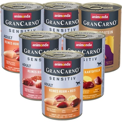 Animonda Gran Carno Adult Mix Sensitive 6 x 400 g
