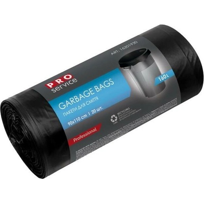 Alufix Pytle 160l 24µm 20ks černá