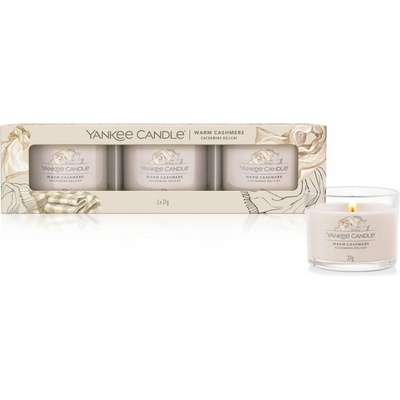 Yankee Candle Warm Cashmere 3 x 37g