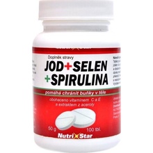 Nutristar Jod Selen Spirulina 100 tabliet