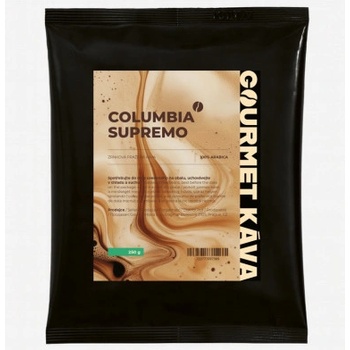 GourmetKava Colombia Supremo, кафе на зърна Арабика: Да, за еспресо 250g