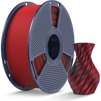 SUNLU PLA Matte Dual Color Black Red - 1, 75 mm / 1000 g (6933582320430)