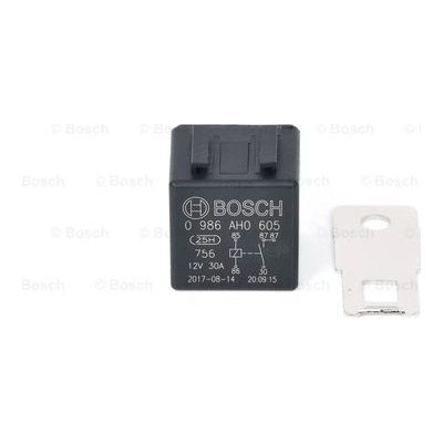BOSCH Relé pracovného prúdu 0986AH0605