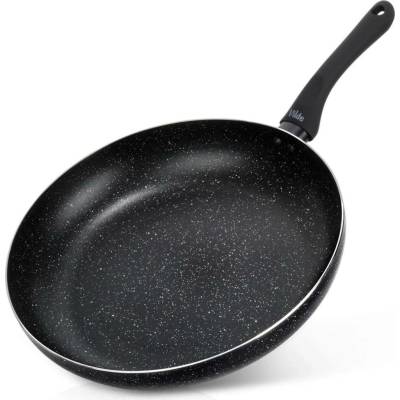 Vilde Pánev 32 cm - Granitový povrch - Indukce/Plyn - Černá - Nepřilnavý povrch - Černá LINE