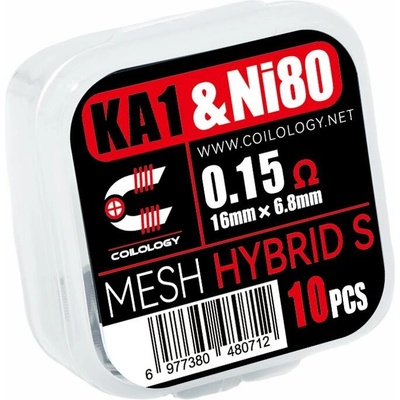 Coilology Mesh Pletivo Hybrid S 0,15 ohm 10 ks