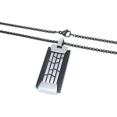 Jan Kos jewellery Řetízek s přívěskem z oceli 12117358