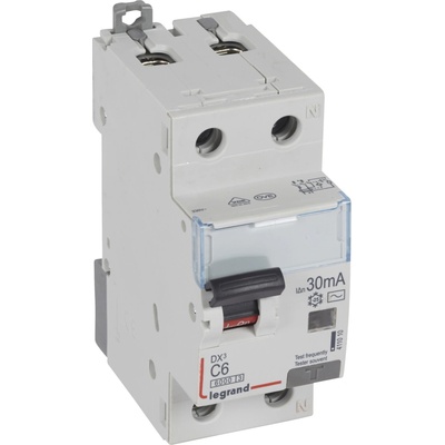 Legrand DX3 C6/30mA/2p/AC 411010