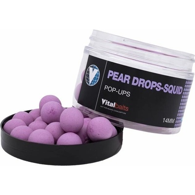 Vitalbaits Pop-Up Pear Drops-Squid 50g 14mm