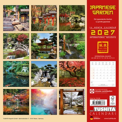 Japonská záhrada 16 mesačný, 30 x 30 cm 2027