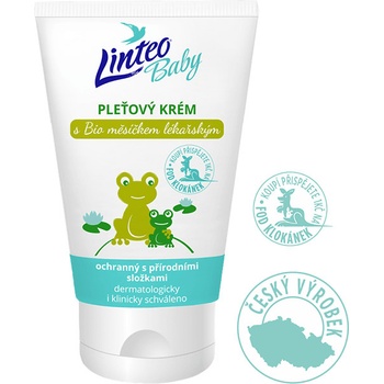 Linteo Baby Bio s nechtíkom lekárskym pleťový krém 75 ml