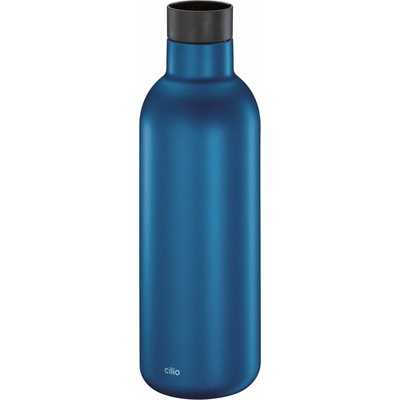 Cilio Deluxe Termoláhev 650 ml modrá matná