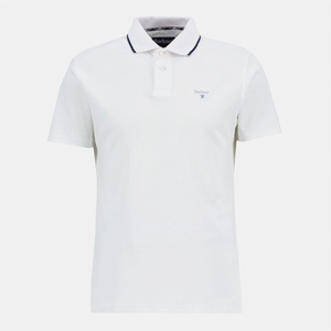 Barbour Блуза с яка Barbour Hackney Tailored Short-Sleeved Polo Shirt - White WH11