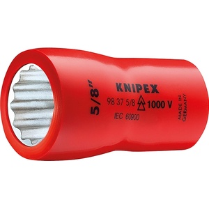 KNIPEX Глава 5/16" шестоъгълник с 3/8" вътрешен квадрат knipex 08892 (98 37 5/16")