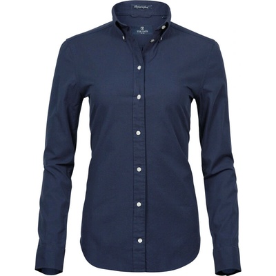 TeeJays košile Oxford Perfect TJ 4001 dlouhý rukáv dámská navy