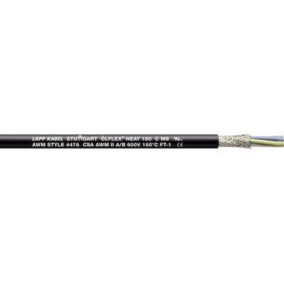 Lapp HEAT 180 C MS 46708/1000 vysokoteplotný kábel 2 x 1 mm² 1000m čierna