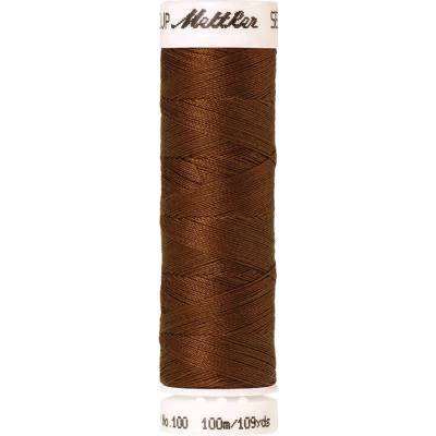 Nitě SERALON 100m na univerzální šití, polyester AMANN Mettler - více barev 6677: 0900 světle hnědá