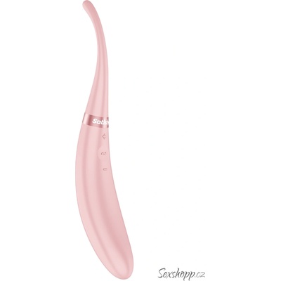Satisfyer Tip Tease Rose na bod G a bodový stimulátor