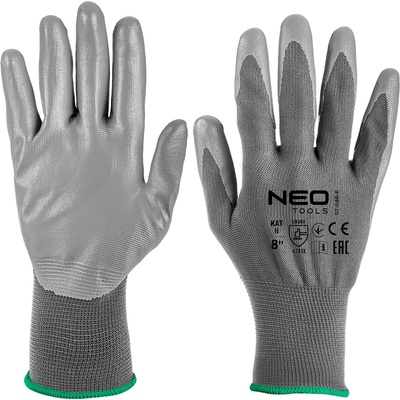 NEO TOOLS Работни ръкавици, полиестер с полиуретаново покритие, 4131x, размер 8 97-646-8 (97-646-8)