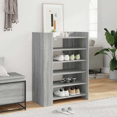 VidaXL 74,5 x 37,5 x 100 cm 848436 šedý sonoma