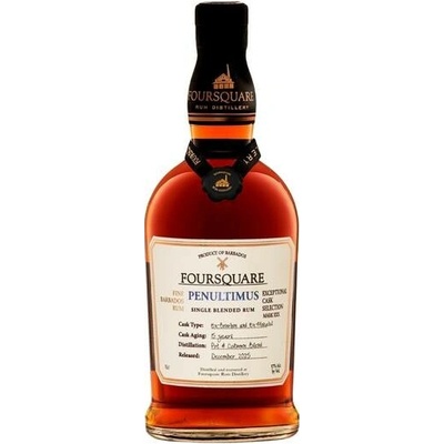 Foursquare Penultimus 57% 0,7 l (holá láhev)
