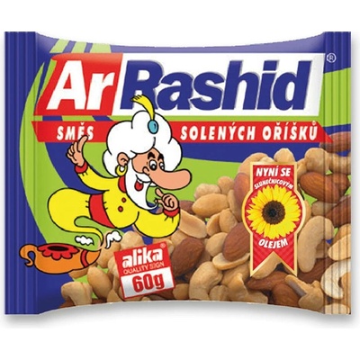 ArRashid Směs Solených Oříšků 60 g