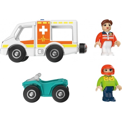 Playtive Zásahové vozidlá so svetelnou a zvukovou signalizáciou sanitka