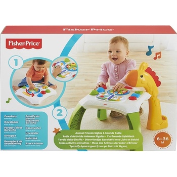 Fisher-Price Žirafa rostoucí s dítětem