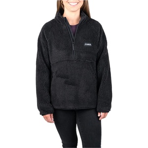 NIKIN Дамски поларен пуловер NIKIN Women's Treefleece Teddy Pullover Fleece jumper - Dark Anthracite (105-5506-0214)