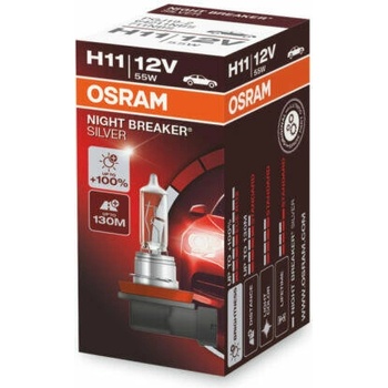 OSRAM NIGHT BREAKER SILVER H11 55W 12V (64211NBS)