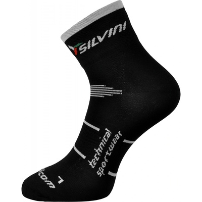 Silvini Cyklistické ponožky Orato UA445 čierna