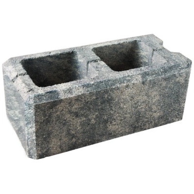 DITON Zdící tvarovka VISO Velikost: 40 x 20 x 15, Varianta: Viso koncový melír marmo, Povrch: standard