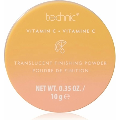 Technic Cosmetics Vitamin C sypký rozjasňujúci púder pre zamatový vzhľad pleti 10 g